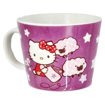 Hello Kitty 凱蒂貓 星座馬克杯 - 牡羊座 (KT-1017-03) 425ML 新骨瓷  紫色  1個