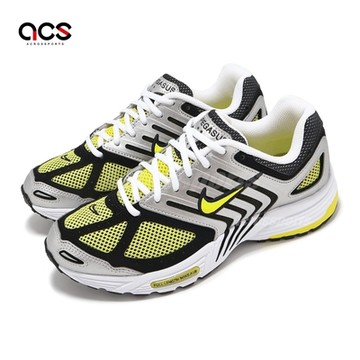 Nike 休閒鞋 Wmns Air Peg 2K5 女鞋 銀 黑 黃 復古 氣墊 千禧跑鞋 HQ5718-100