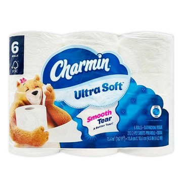 【現貨】Charmin 超柔捲筒衛生紙 213張 X 6捲
