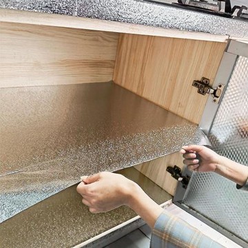 櫥柜防油貼可粘墊紙抽屜防水防潮墊家用廚房貼紙衣柜鞋柜