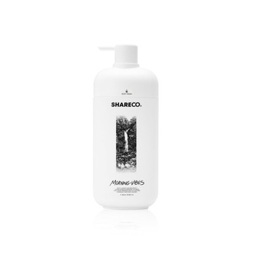 【YBG】任選3件9折★SHARECO 雪松麝香沐浴膠 MORNING-VIBES｜750ml 瓶裝款