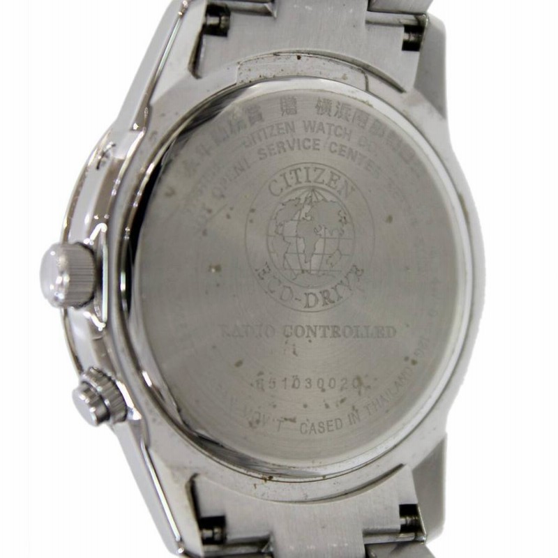 CITIZEN/シチズン 電波腕時計 エコドライブ H415-R005677 箱・枕