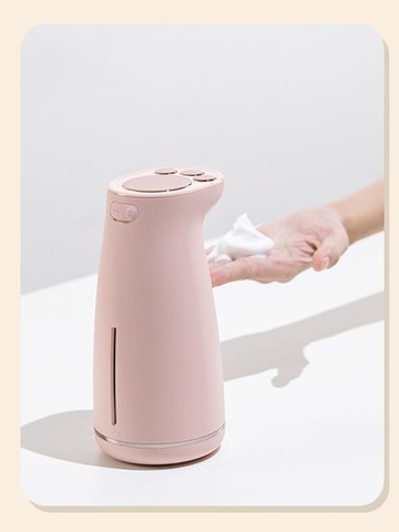 貓爪自動感應泡泡洗手器泡沫洗手液機充電廚房洗潔精皂液器洗手機【摩可美家】