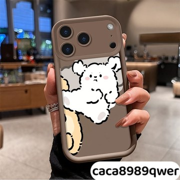 飞踢小狗iPhone手機殼保護套 卡通防摔殼 適用蘋果16 15 14 13 12 11 Pro Max XR XS