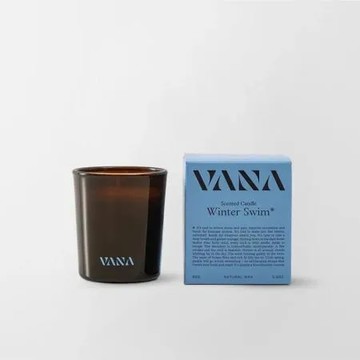 【CHIC DEMON】 瑞典製 VANA CANDLES 香氛蠟燭 冬泳之甦 WINTER SWIM 65g 