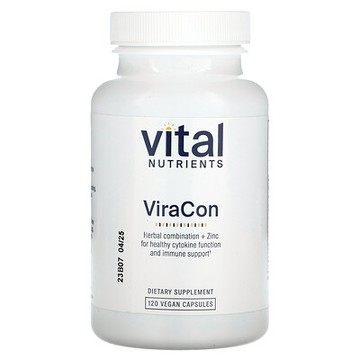 Vital Nutrients, ViraCon，120 粒全素膠囊