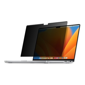 Kensington UltraThin 磁性螢幕防窺濾片，適用於 16 吋 MacBook Pro