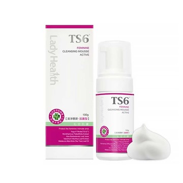 【官方正貨】TS6護一生 潔淨慕斯-加護型(100g) 迷迭香 生理期 孕期產後 特別照護期專用