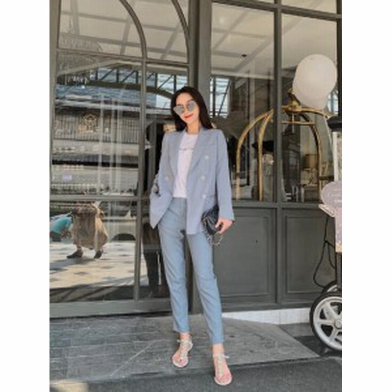 スーツパンツスーツ レディーステーラード セットアップ ビジネス リクルートフォーマル ファッション 通勤 オフィス Ol 通販 Lineポイント最大1 0 Get Lineショッピング