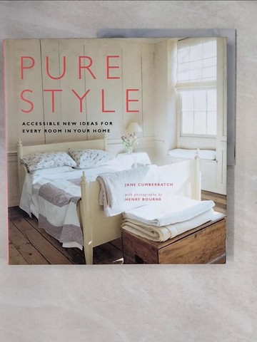【書寶二手書T2／設計_ZLS】Pure Style_Cumberbatch, Jane/ Bourne, Henry