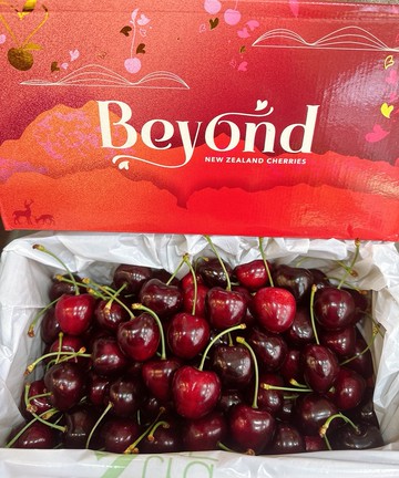 【帕查嬤嬤】????紐西蘭 神級品種 Kordia 黑櫻桃 28mm 2kg精裝盒｜紐西蘭黑櫻桃禮盒