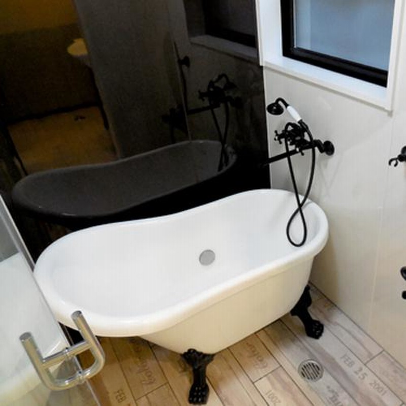 猫足バスタブ 浴槽 置き型 おしゃれ リフォーム アンティーク風 W10 D650 H735 品番ink h 通販 Lineポイント最大0 5 Get Lineショッピング