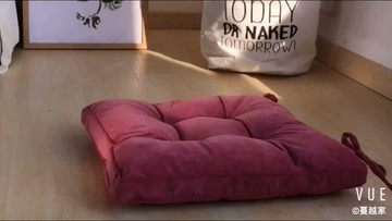 優樂悅~布藝加厚填充坐墊學生椅墊教室辦公室椅子墊子凳子地板座墊榻榻米