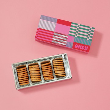 OHEY 堅果杏仁手工餅乾 | 新年禮盒 - 有附提袋