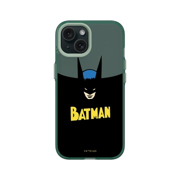 iPhone 15 Clear 憂墨綠 - Batman 蝙蝠俠 - 復古版