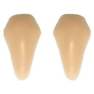 FITORA 戶外運動矽膠防摔護膝  加長款  12.5 x 20.5 x 2cm  1套