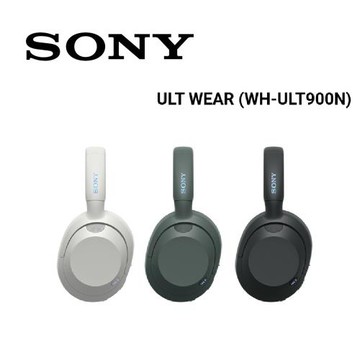 SONY索尼 無線重低音降噪耳機 耳罩式 WH-ULT900N