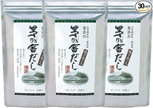 久原本家 茅乃舎だし 8g×30袋 3個パック