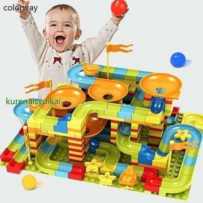 ブロック おもちゃ 400ピース ボール 迷路 Duplo デュプロ 互換 知育 Diy Abs コロコロ クリスマスプレゼント 通販 Lineポイント最大0 5 Get Lineショッピング