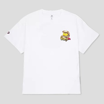 CONVERSE FESTIVAL BURGER TEE 短袖上衣 男 白色_10027153-A02