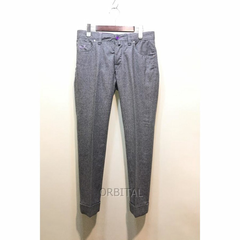 経堂) ヤコブコーエン JACOB COHEN J622 ウール パンツ スラックス 