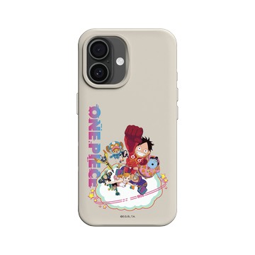 iPhone 16 SolidX 貝殼灰 - 航海王 One Piece - 未來島蛋頭篇 - 大集合