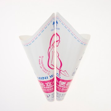 Kiret 孕婦 女性 站立 專用拋棄式小便器 尿尿 漏斗 -超值40入