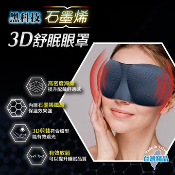 【SUCCESS 成功】石墨烯3D舒眠眼罩