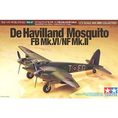 H-4950344607471 タミヤ 1／72 ウォーバードコレクション No.47 デ・ハビランド モスキート FB Mk.VI／NF Mk.II  | LINEショッピング