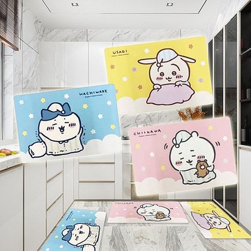 軟式吸水地墊(40x60cm) 款式可選【小三美日】 DS025488 吉伊卡哇 chiikawa 小八 烏薩奇 吉依