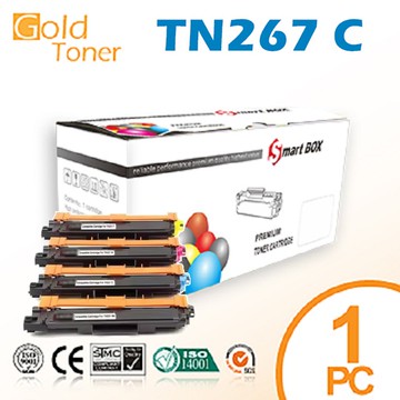 【Gold  Toner】BROTHER TN-267 C 高容量相容碳粉匣(藍色)【適用】HL-L3270cdw/HL-L3750cdw