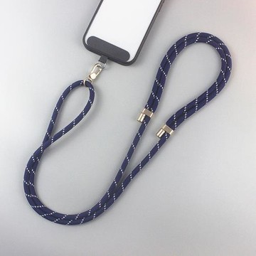 高端金屬可調節手機掛繩斜挎手機墊片戶外防丟手機繩掛脖女手機鏈