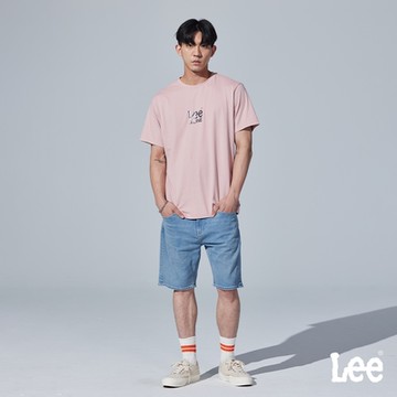 Lee 男款 涼感 901 牛仔短褲 中淺藍洗水｜Modern/Jade Fusion
