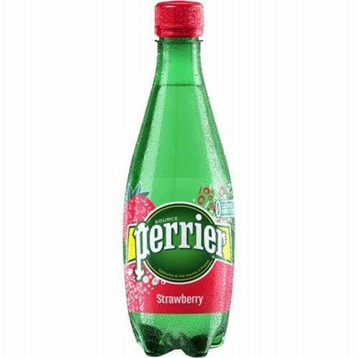 ペリエ ストロベリー 無果汁・炭酸水 ペットボトル ( 500ml*24本入 )/ ペリエ(Perrier)