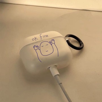 耳機保護套*ins風格原創有趣airpods4代個性創意保護殼23代Pro3創意耳機套軟