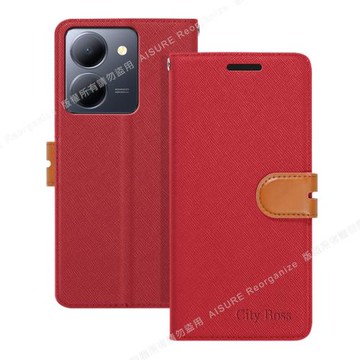 CITY BOSS For VIVO Y36/Y27 浪漫都會支架皮套