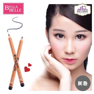 Bella Belle 貝拉蓓兒 原木恆久防水眉筆 眼妝 原木眉筆- 灰色 ( PG CITY )