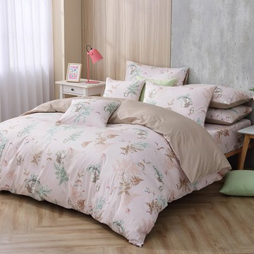 雙人兩用被套特大床包組/美國棉授權品牌 / 小松嘉比 [鴻宇] 台灣製 - 2310