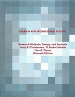 Research Methods, Design, and Analysis (11版) Christensen、Johnson、Turner 2013 Pearson