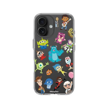 iPhone 16 Clear 透明 - 迪士尼-皮克斯 PIXAR - 皮克斯系列 - 角色集合