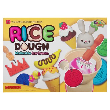 Donerland 冰淇淋總匯 Set 3+兒童可塑形米黏土  1盒  454g