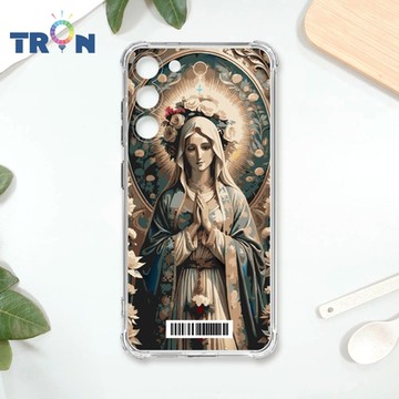 TRON 三星 S23 聖母古典風 四角防摔載具殼 軟殼 手機殼
