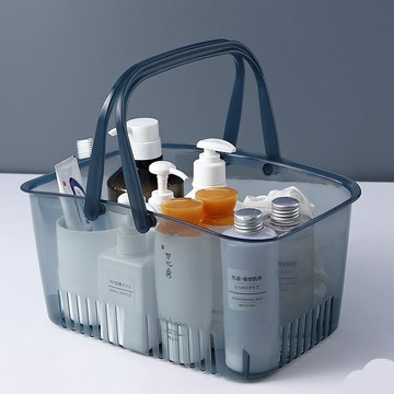 洗澡籃子男士手提浴室洗澡筐瀝水放洗澡用品的籃子游泳洗浴收納籃