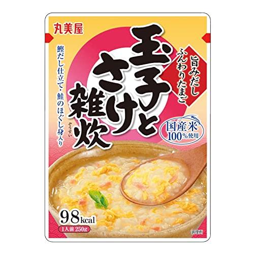 丸美屋 ふんわりたまご 玉子とさけ雑炊 250g×5個