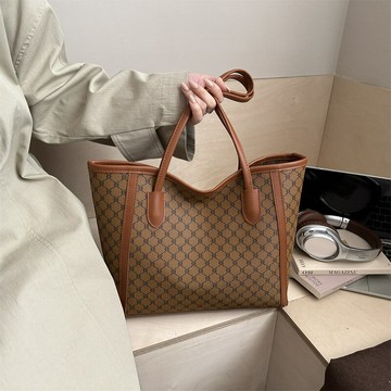 台倉出貨??2025冬季新款洋氣潮流時尚百搭簡約休閑高級質感單肩手提托特包跨