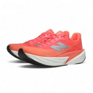 NEW BALANCE 慢跑鞋 FUELCELL REBEL 橘紅 輕量 競速跑鞋 女 WFCXL5A