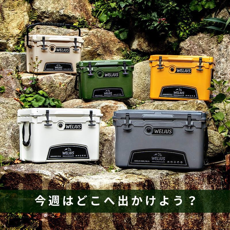 一年保証 ハードクーラーボックス クーラーBOX 42.6L BBQ バーベキュー