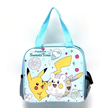 【寶可夢】皮卡丘與托戈德瑪爾-尼龍手提袋
