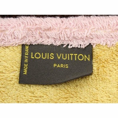 ルイヴィトン　ビーチタオル　バスタオル　バイカラー　モノグラム　ピンク 激カワ ピンク！2020SS LOUIS VUITTON ルイヴィトン ESCALE 新作
