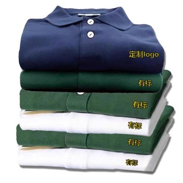 polo衫t恤男士翻領夏季休閑短袖T男裝純色外貿大碼帥氣半袖